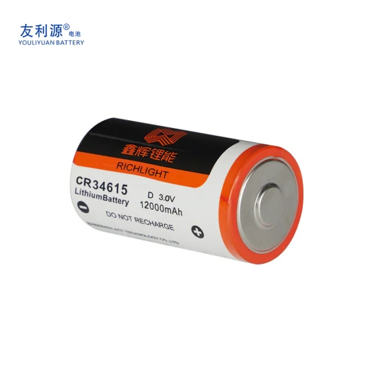 Longue capacité Li de la batterie au lithium 14500mAh de 3.6V Er34615m de cycle de vie