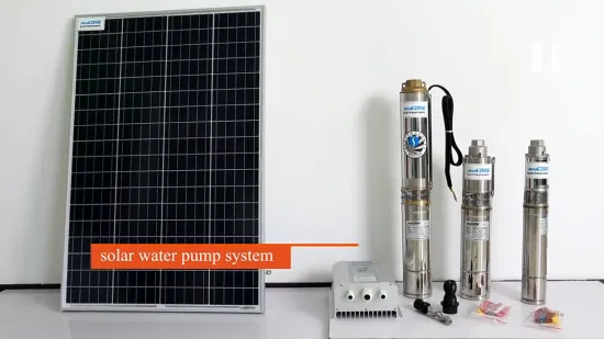 Mastra 3 pouces 400W italie système de contrôleur de pompage Submersible solaire en acier inoxydable Kit de pompe à eau solaire